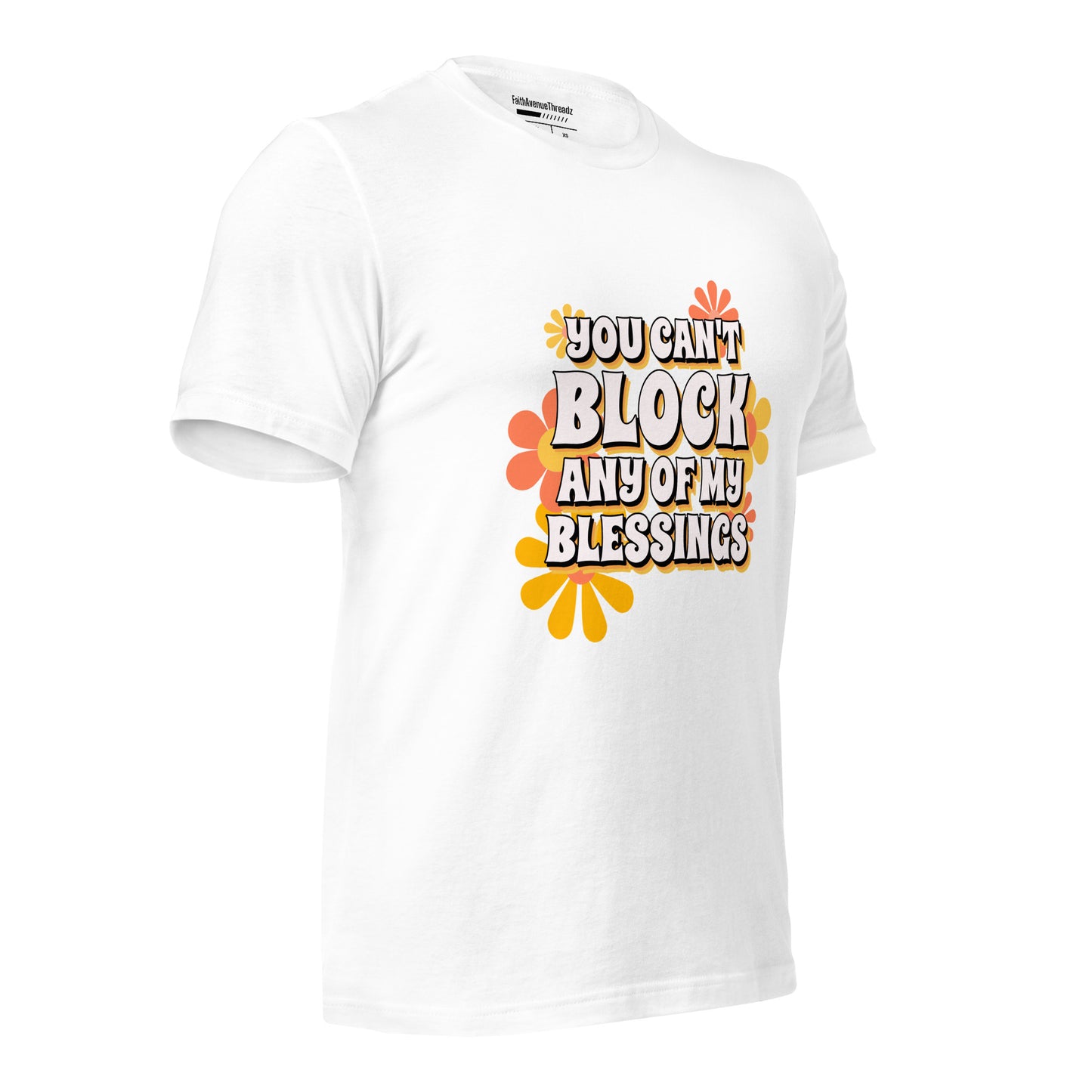 Can't Block My Blessing Christian T-shirt