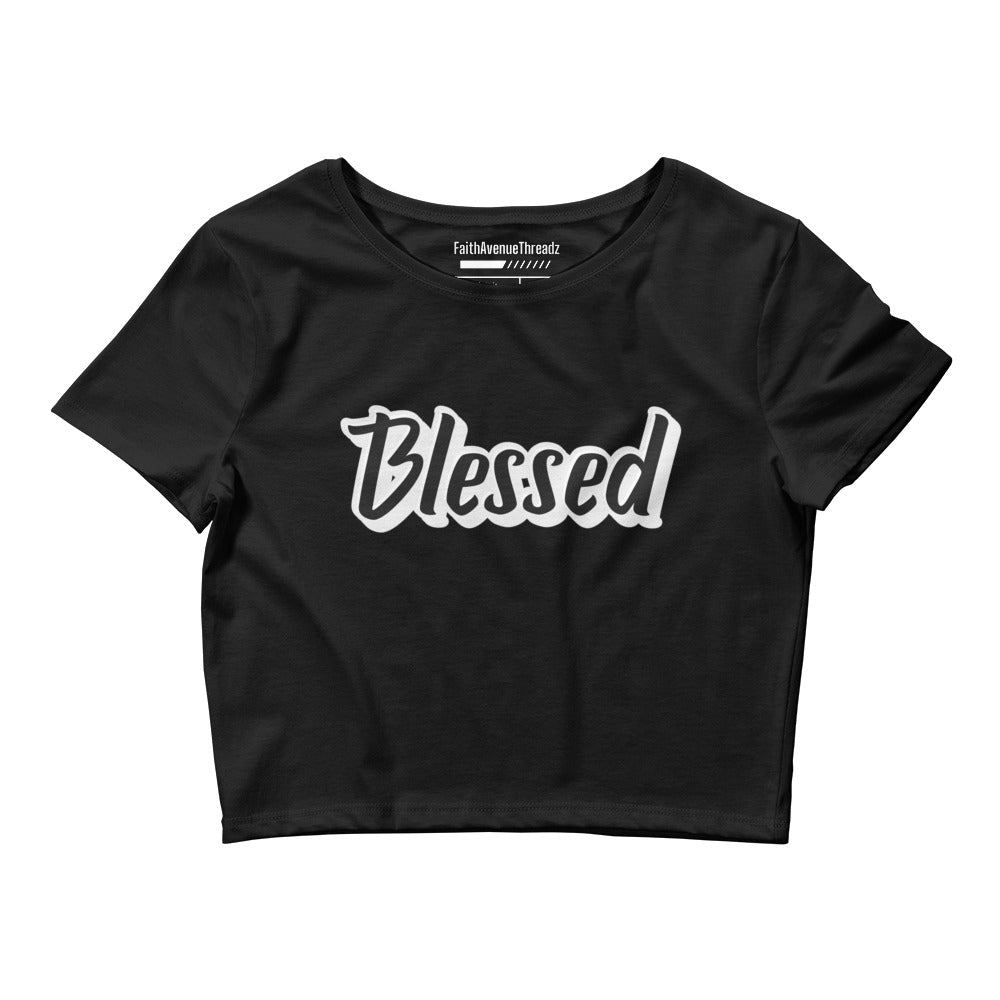 Blessed Christian Crop Top