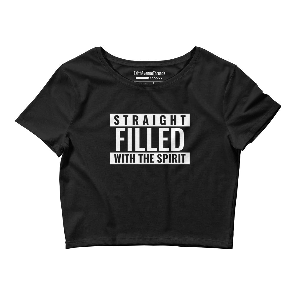 Filled With The Spirit Christian Crop Top