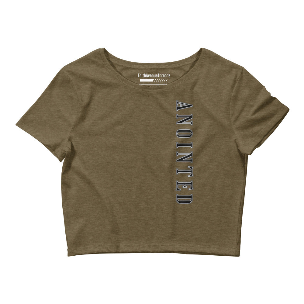 Anointed Christian Crop Top Version 1