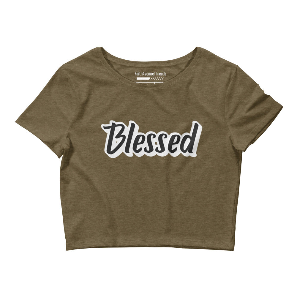 Blessed Christian Crop Top