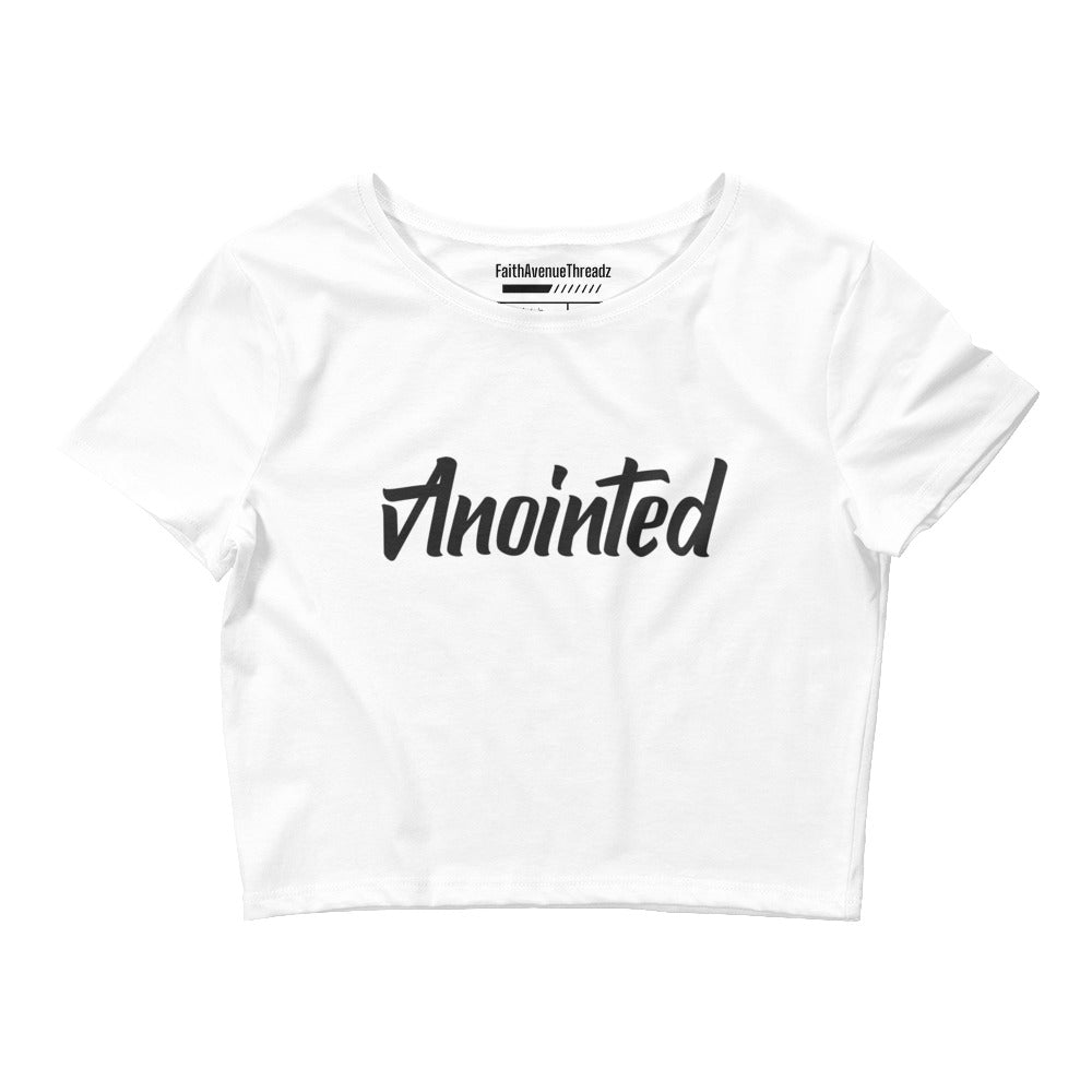 Anointed Christian Crop Top Version 2