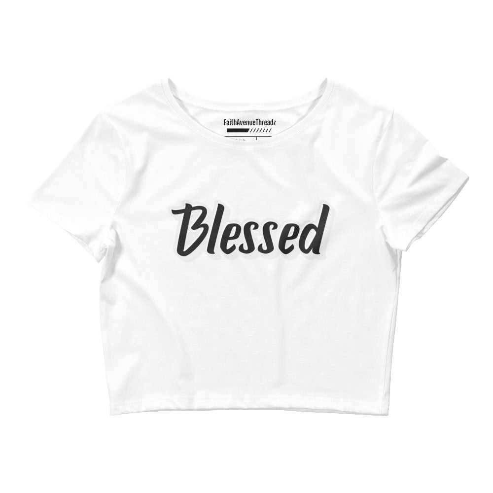 Blessed Christian Crop Top