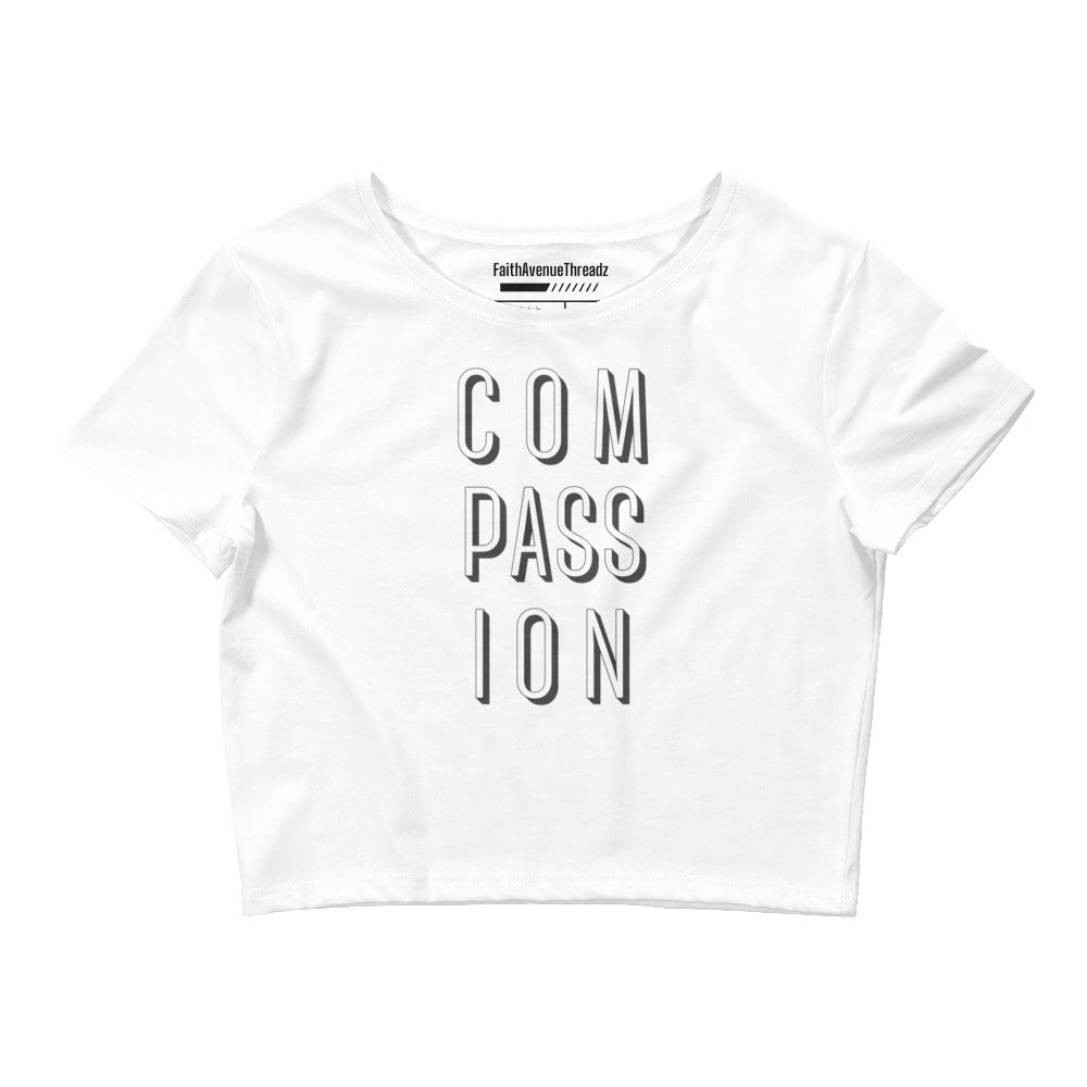 Compassion Christian Crop Top