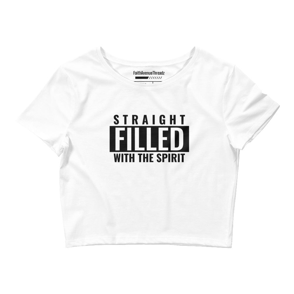 Filled With The Spirit Christian Crop Top