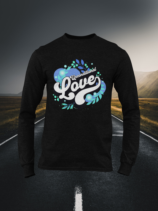 Unconditional Love Christian Long Sleeve Tee