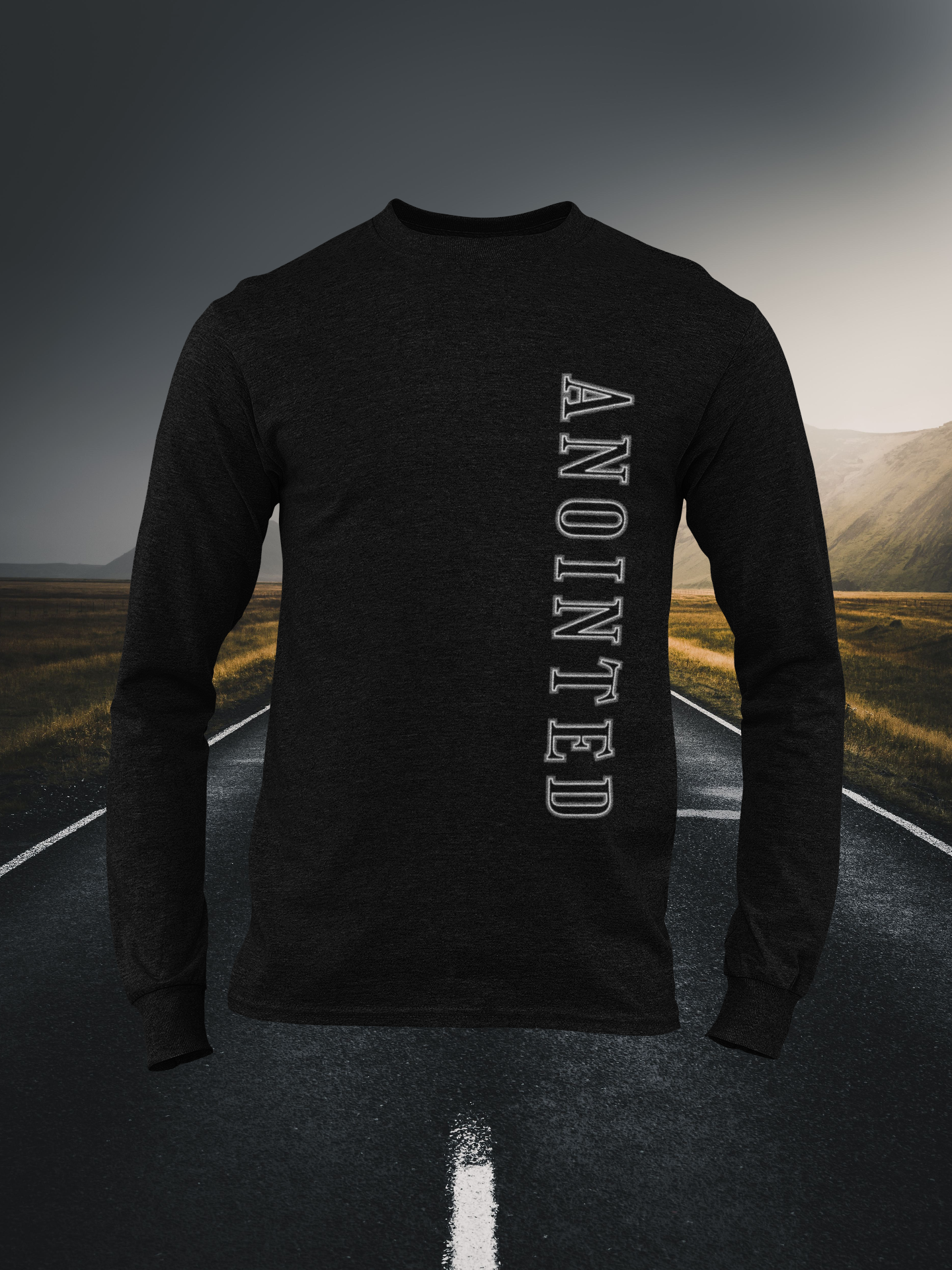 Anointed Christian Long Sleeve Tee Version 1