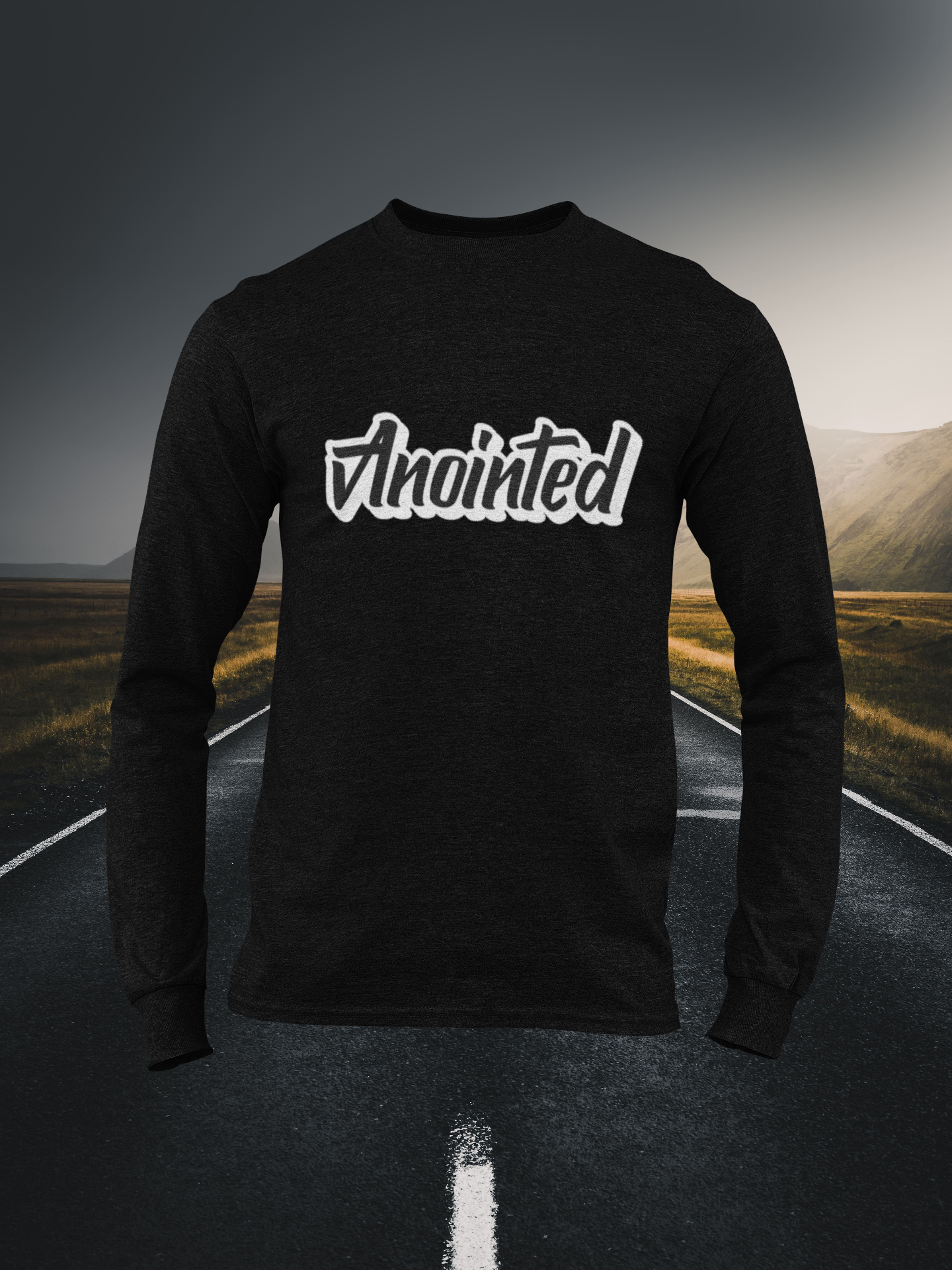 Anointed Christian Long Sleeve Tee Version 2