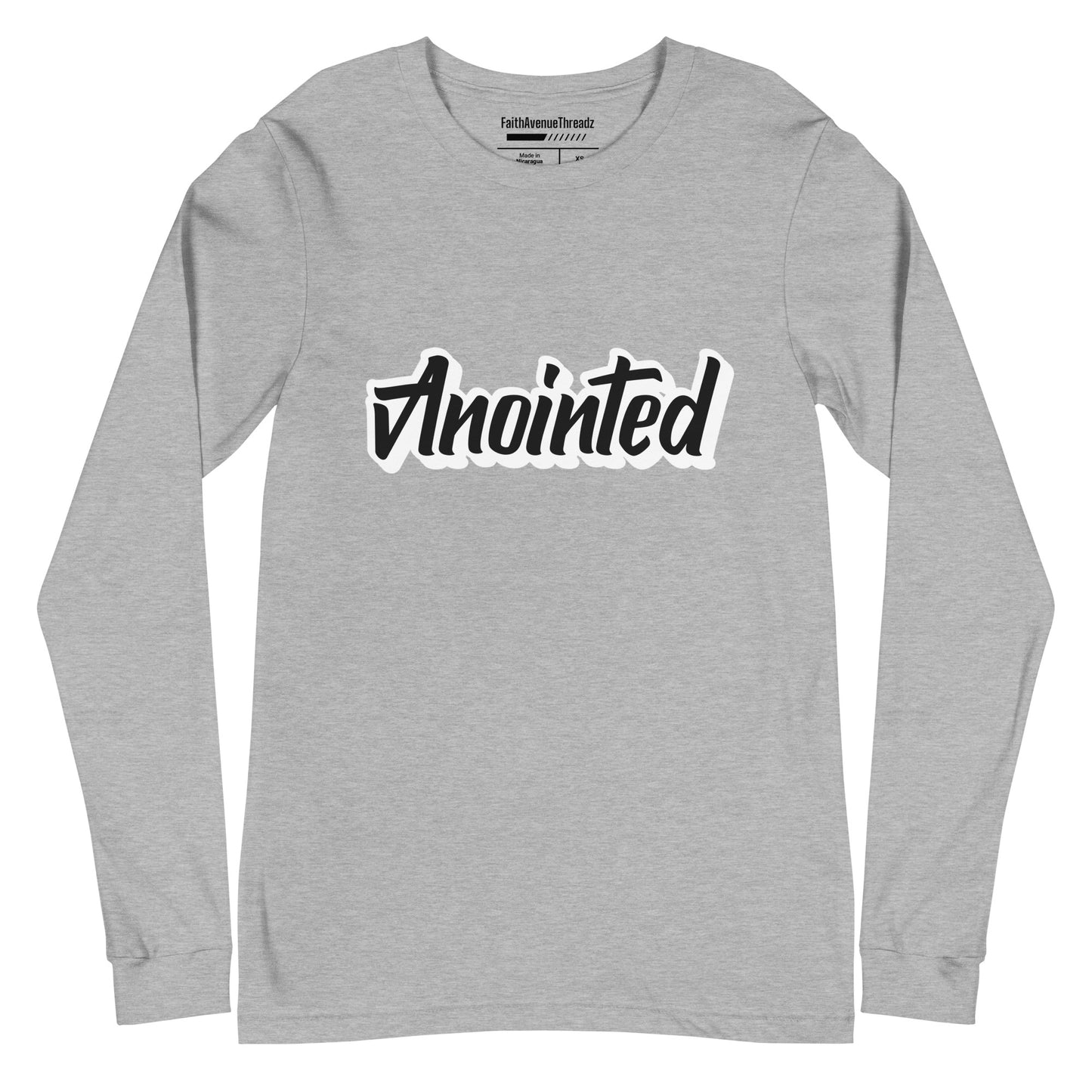 Anointed Christian Long Sleeve Tee Version 2