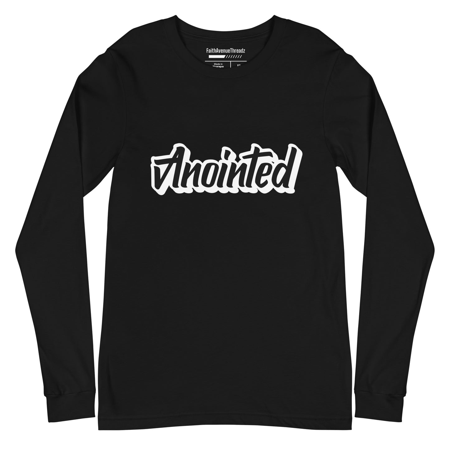 Anointed Christian Long Sleeve Tee Version 2