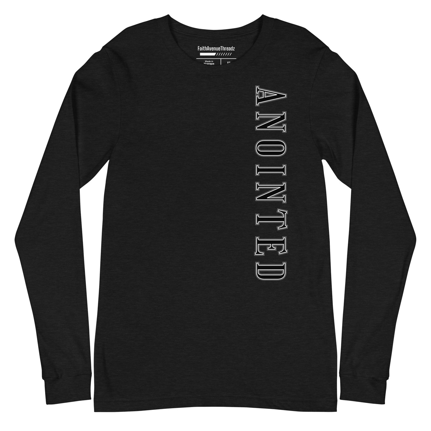 Anointed Christian Long Sleeve Tee Version 1