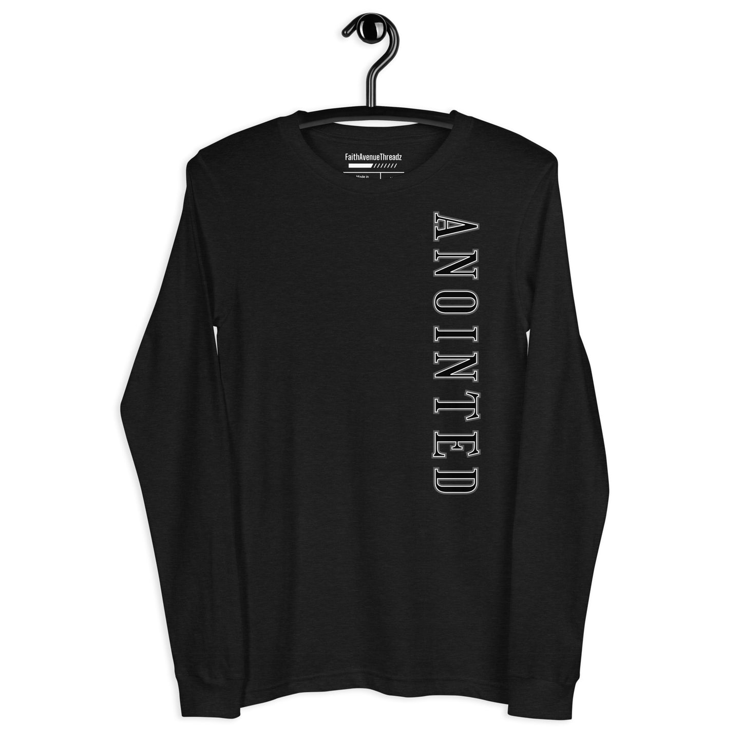 Anointed Christian Long Sleeve Tee Version 1