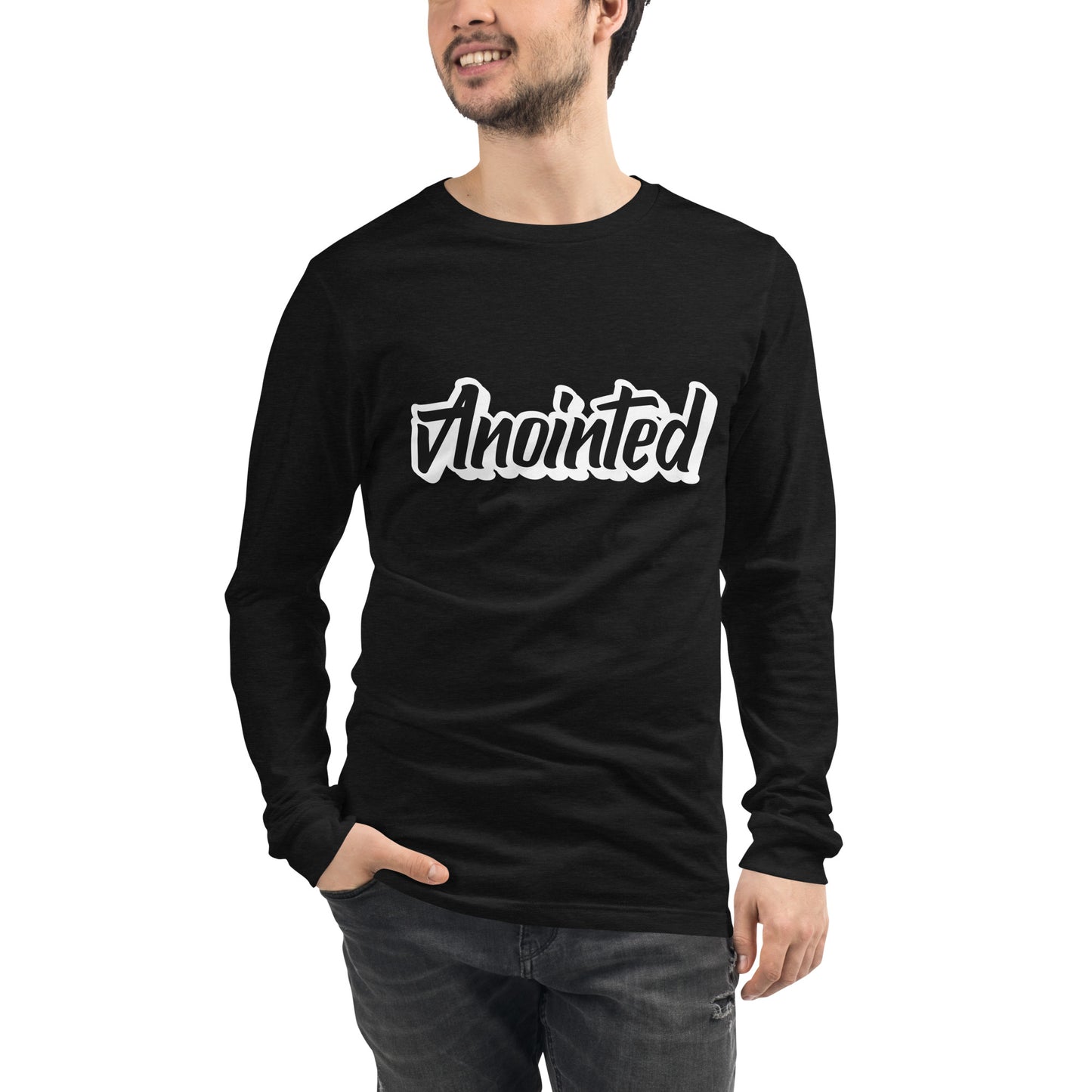 Anointed Christian Long Sleeve Tee Version 2