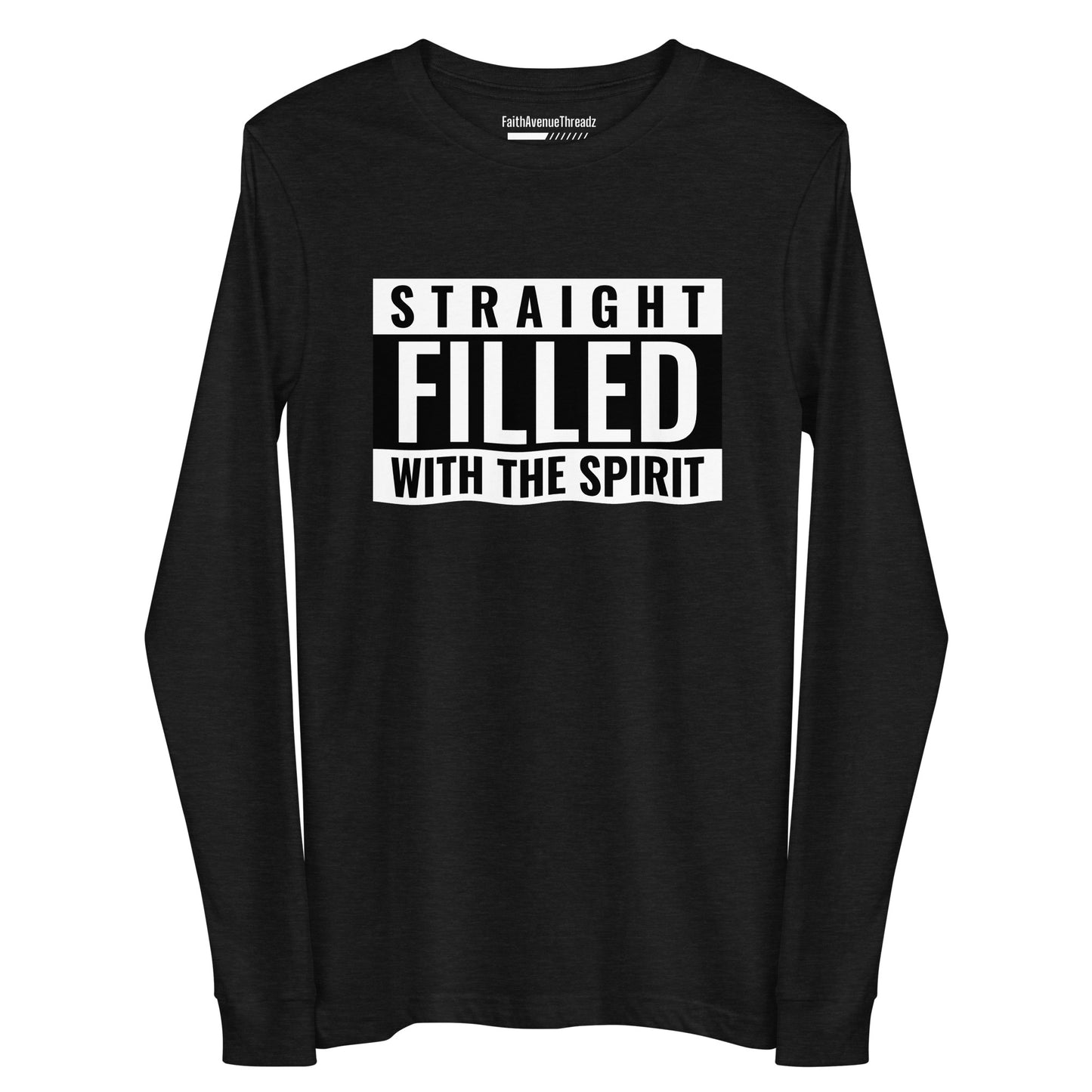 Filled With The Spirit Christian Long Sleeve Tee