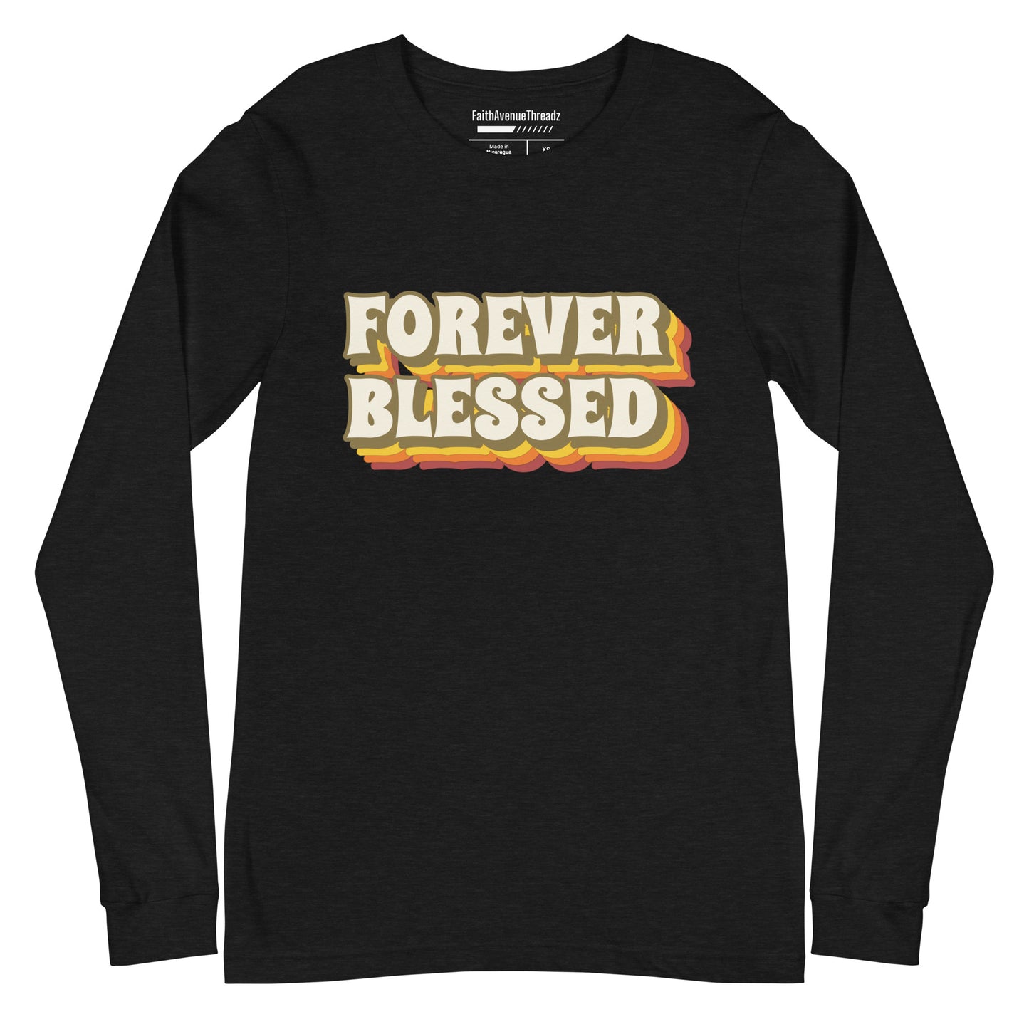 Forever Blessed Christian Long Sleeve Tee