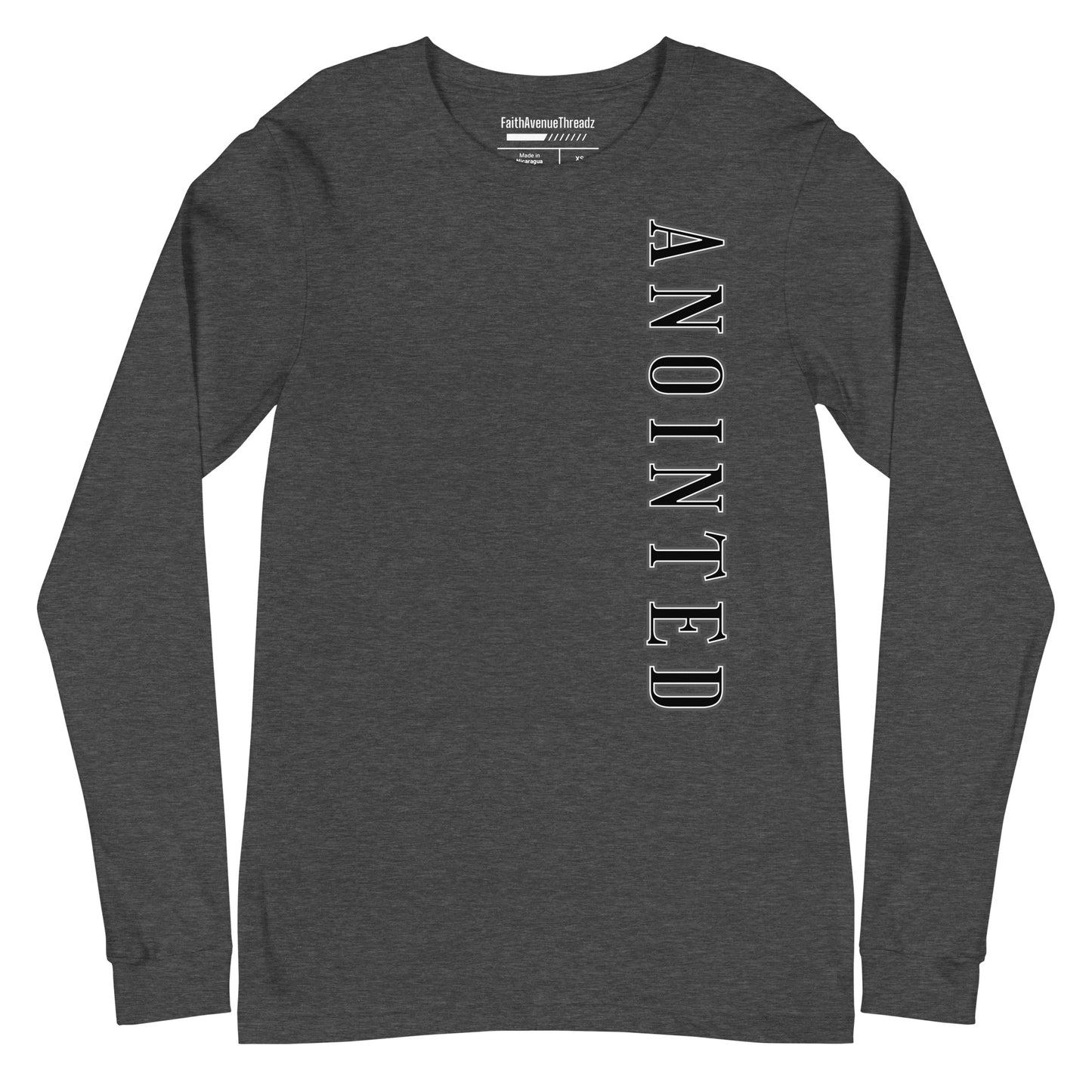 Anointed Christian Long Sleeve Tee Version 1