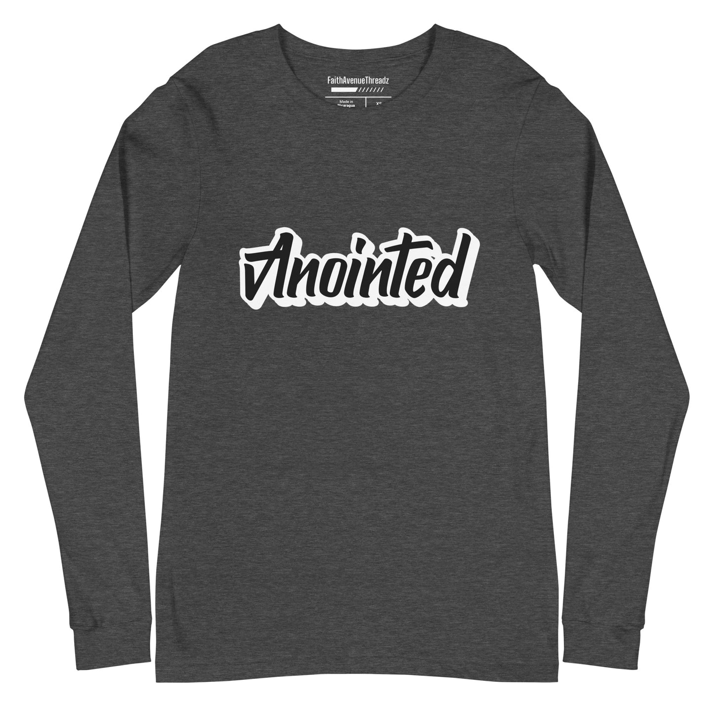 Anointed Christian Long Sleeve Tee Version 2