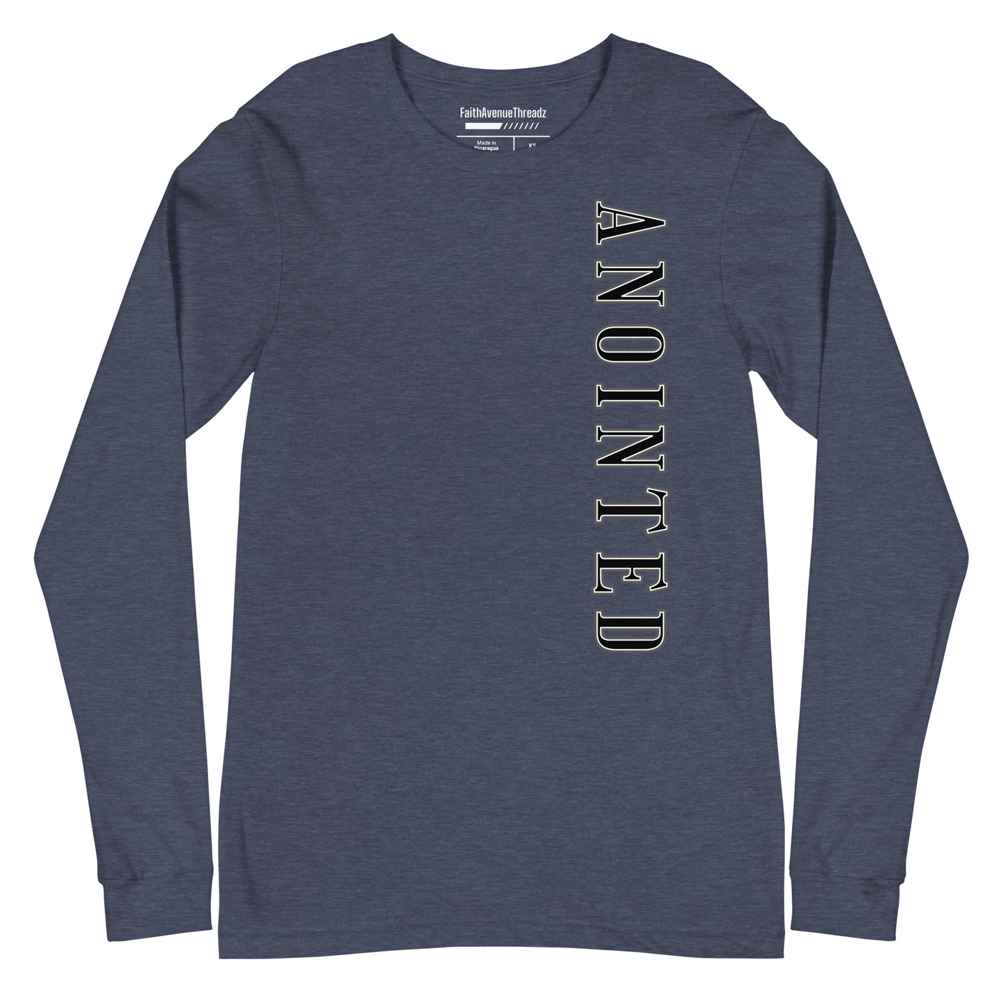 Anointed Christian Long Sleeve Tee Version 1