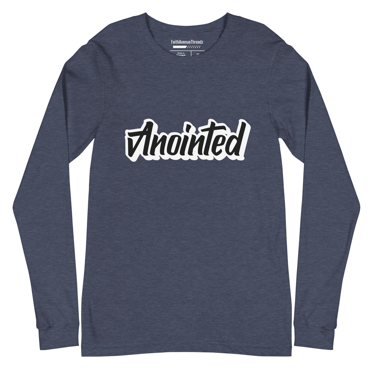 Anointed Christian Long Sleeve Tee Version 2