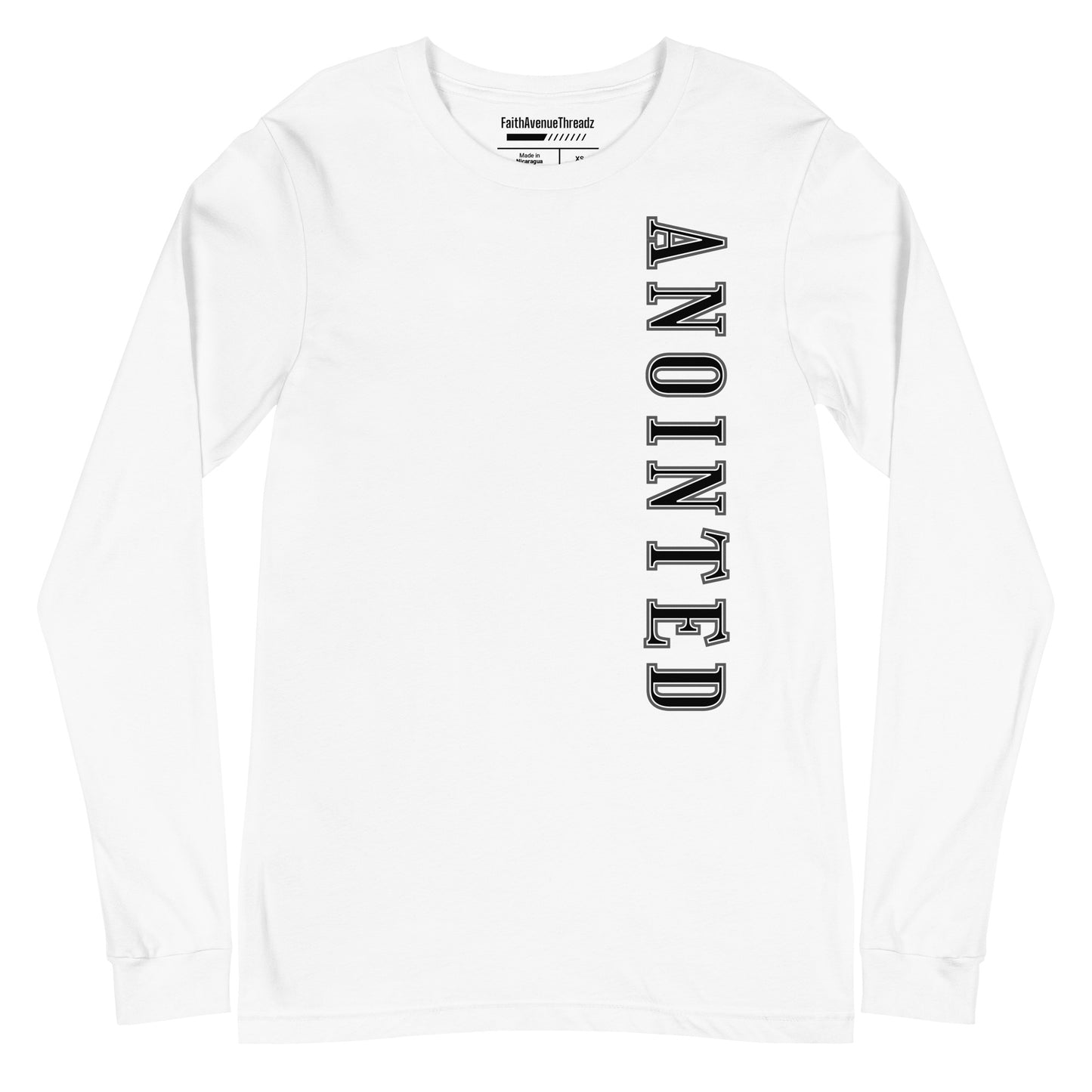 Anointed Christian Long Sleeve Tee Version 1