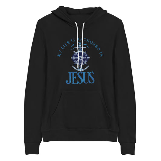 Anchored In Jesus Christian Hoodie