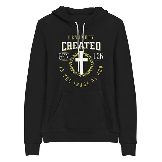 Created in God's Image Christian Hoodie