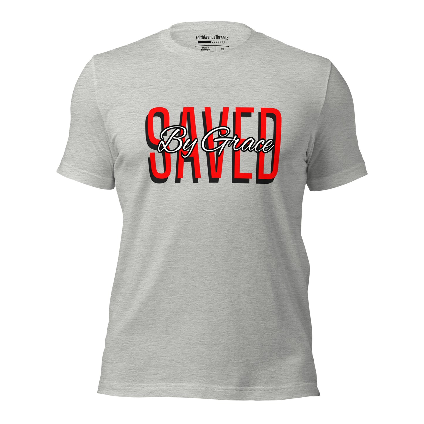 Saved By Grace Christian T-shirt