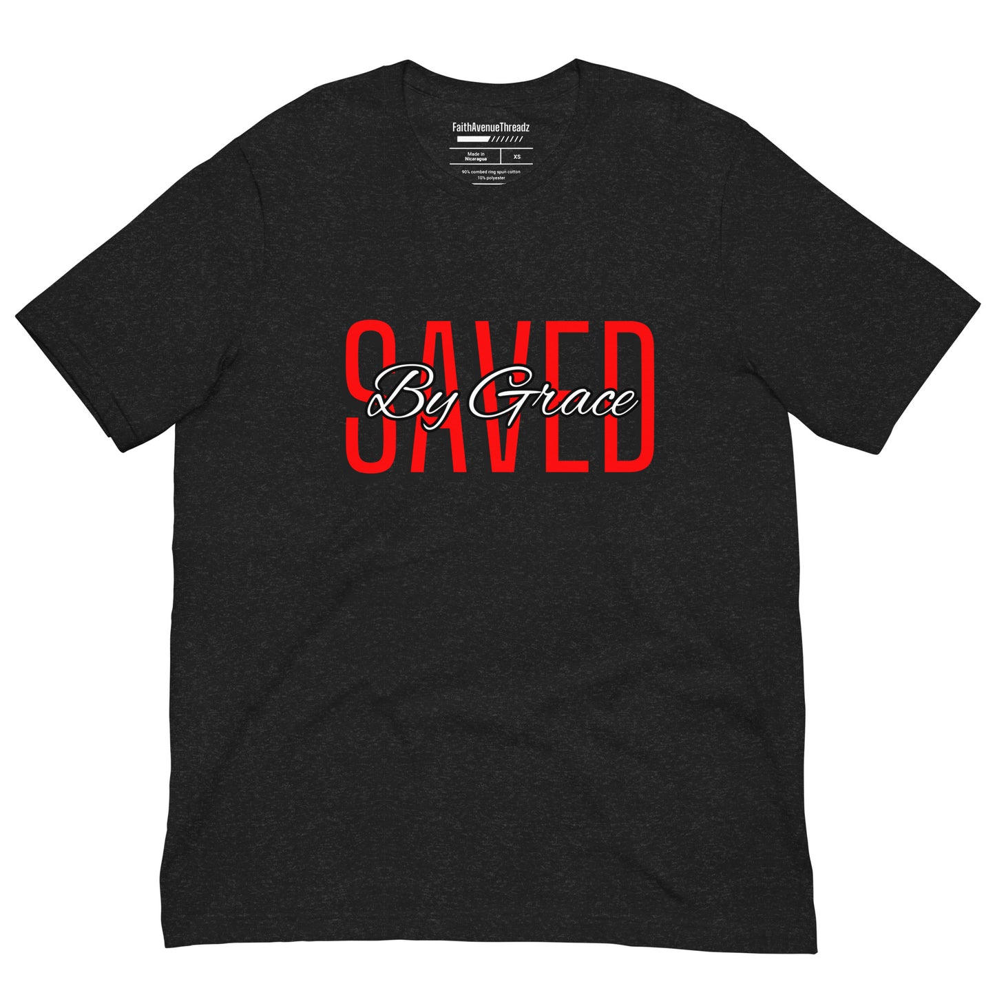 Saved By Grace Christian T-shirt