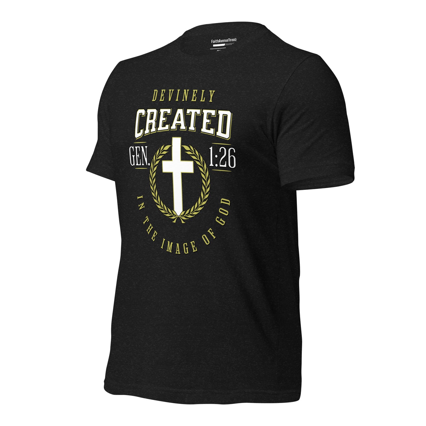 Created in God's Image Christian T-shirt