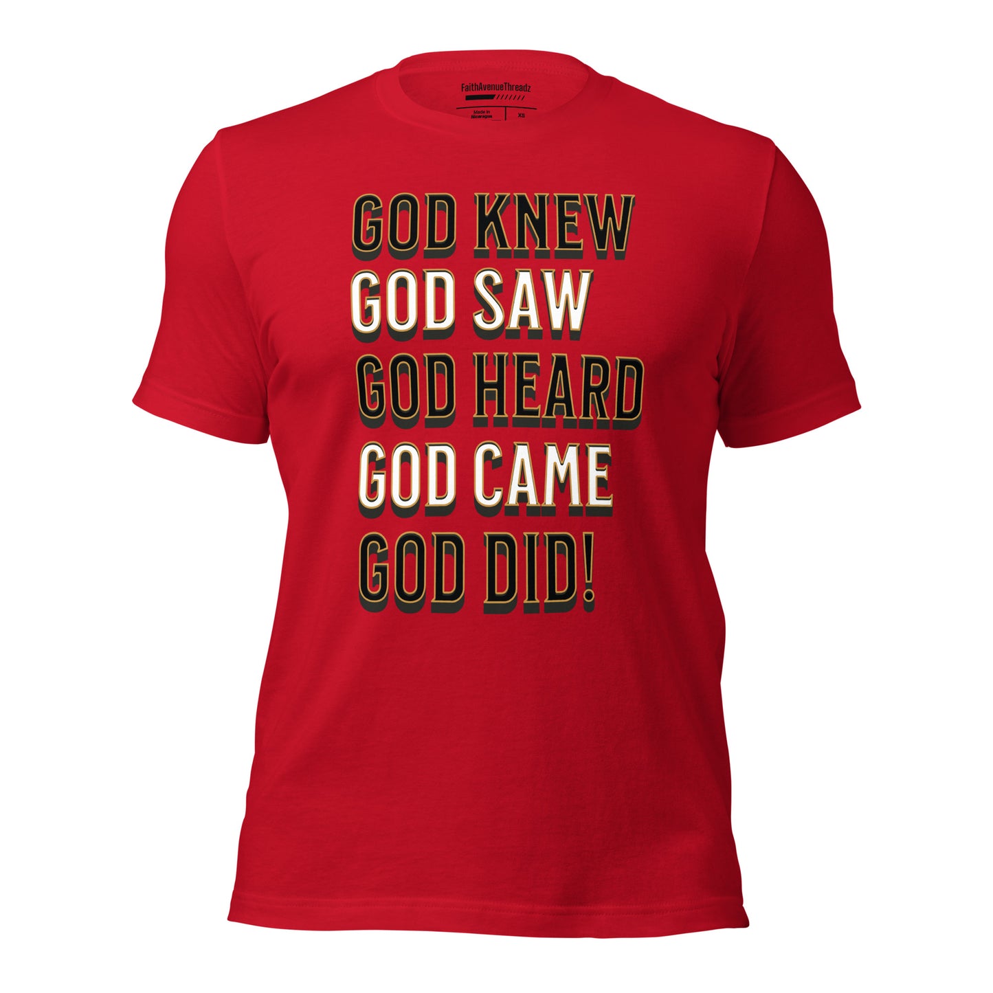 God Did Christian T-shirt