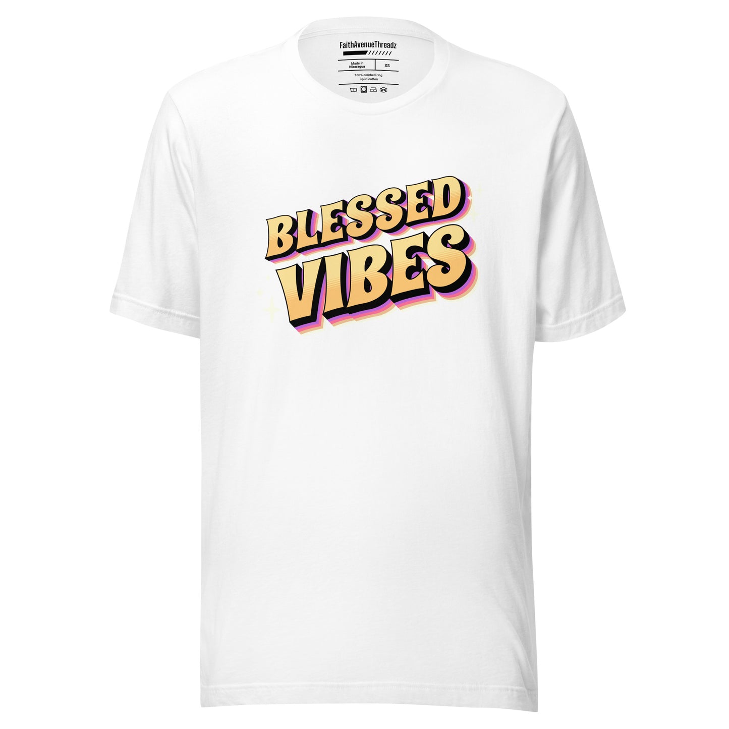 Blessed Vibes Christian T-shirt