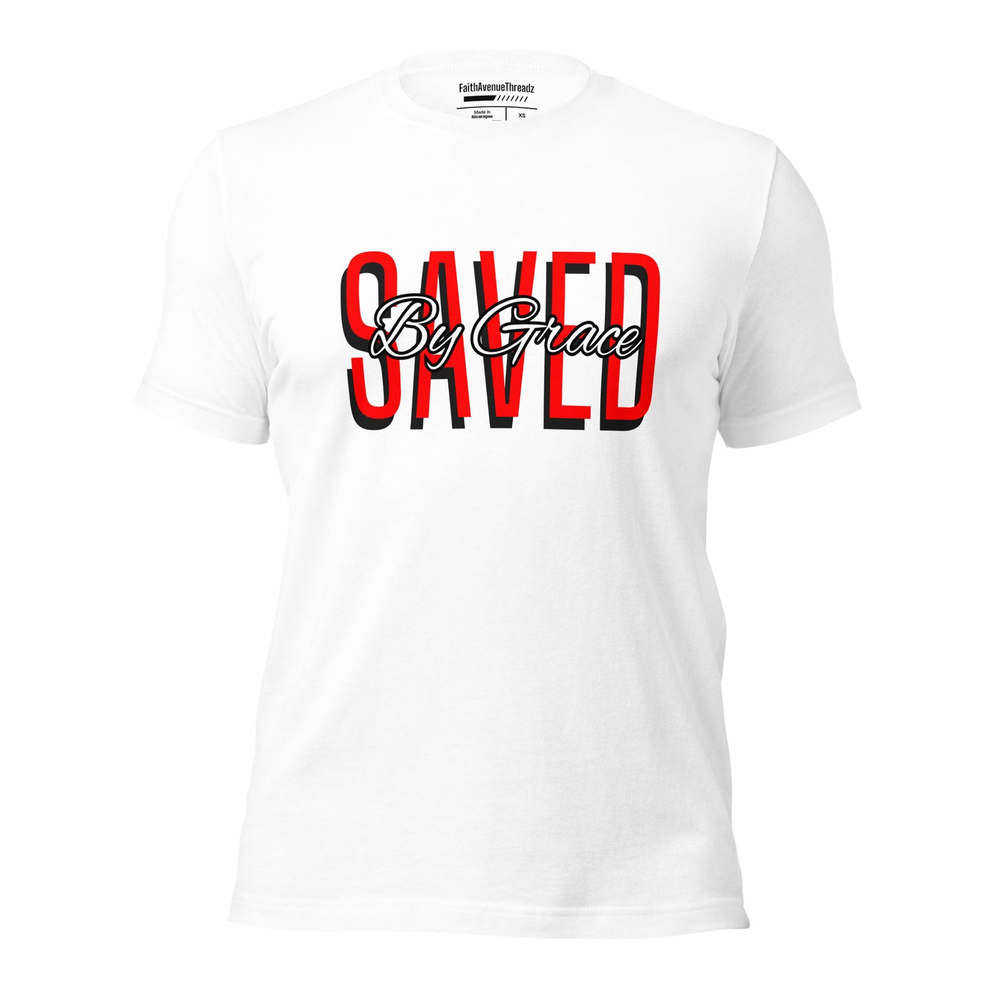 Saved By Grace Christian T-shirt